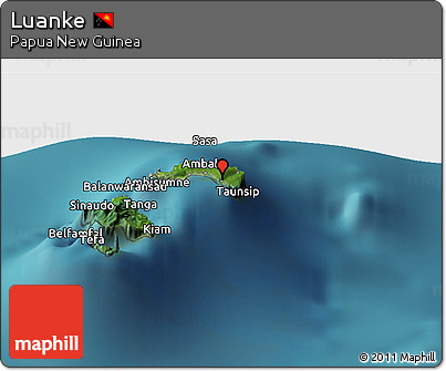 Satellite Panoramic Map of Luanke