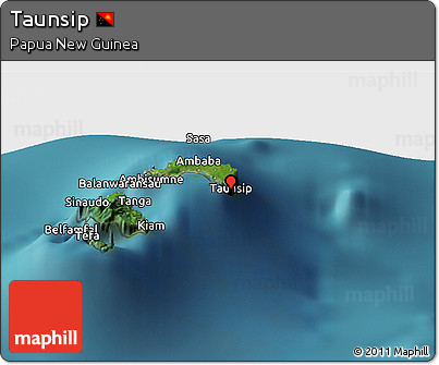 Satellite Panoramic Map of Taunsip