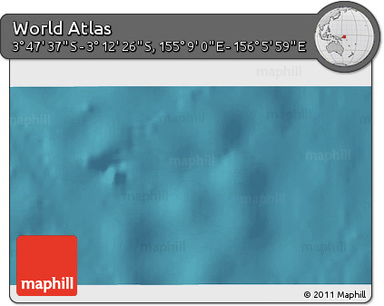 Satellite 3D Map of the Area around 3° 30' 2" S, 155° 37' 30" E