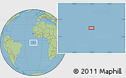Savanna Style Location Map of the area around 3° 30' 2" S, 15° 13' 29" W