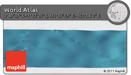 Satellite Panoramic Map of the Area around 3° 30' 2" S, 162° 25' 30" E