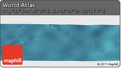 Satellite Panoramic Map of the Area around 3° 30' 2" S, 162° 25' 30" E