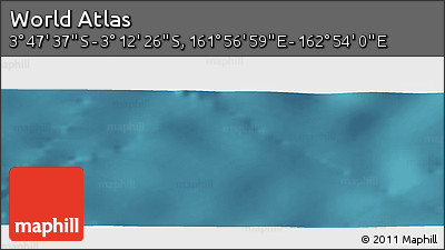 Satellite Panoramic Map of the Area around 3° 30' 2" S, 162° 25' 30" E