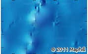 Physical Map of the area around 3° 30' 2" S, 168° 13' 29" W