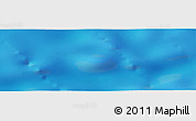 Physical Panoramic Map of the area around 3° 30' 2" S, 16° 55' 29" W