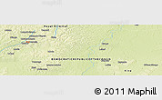 Physical Panoramic Map of the area around 3° 30' 2" S, 24° 43' 30" E