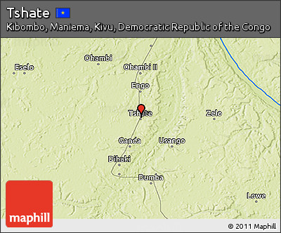 Physical 3D Map of Tshate