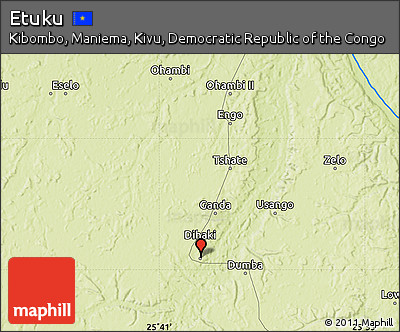Physical Map of Etuku