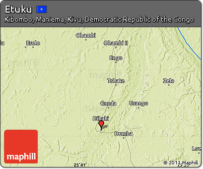 Physical Map of Etuku