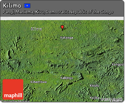 Satellite 3D Map of Kilimo