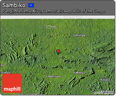 Satellite 3D Map of Sambiko