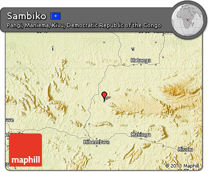 Physical Map of Sambiko