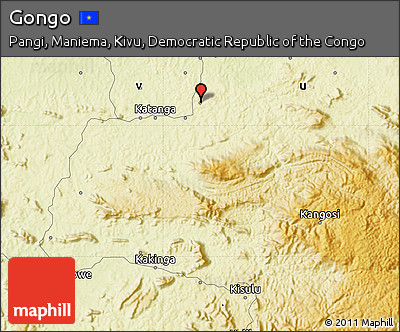 Physical Map of Gongo