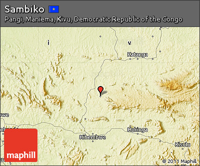 Physical Map of Sambiko