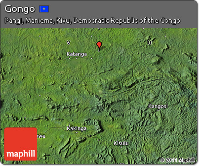 Satellite Map of Gongo