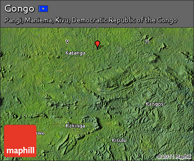Satellite Map of Gongo