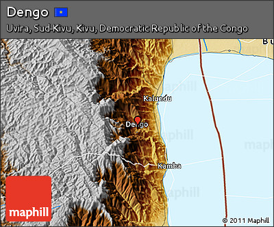 Physical 3D Map of Dengo