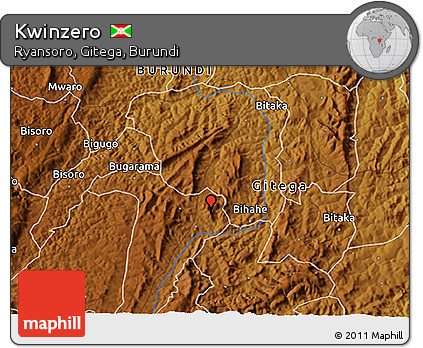 Physical 3D Map of Kwinzero