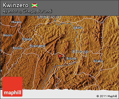Physical 3D Map of Kwinzero
