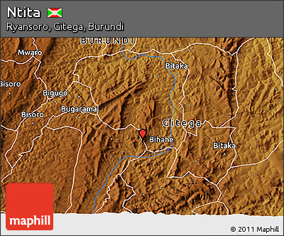 Physical 3D Map of Ntita