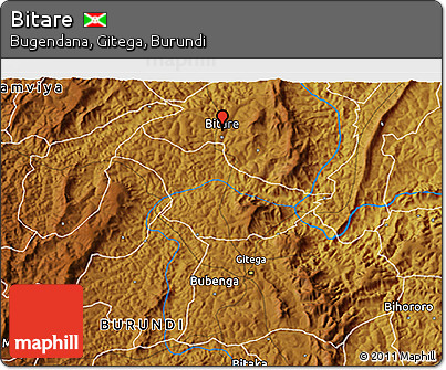 Physical 3D Map of Bitare
