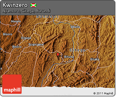 Physical 3D Map of Kwinzero