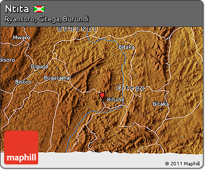 Physical 3D Map of Ntita