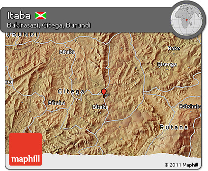 Satellite 3D Map of Itaba