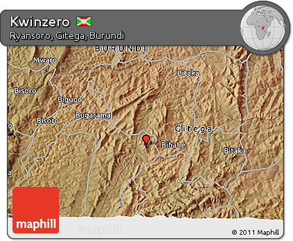 Satellite 3D Map of Kwinzero