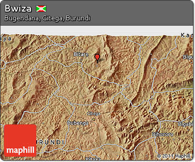 Satellite 3D Map of Bwiza