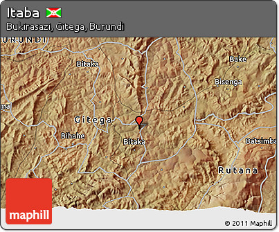 Satellite 3D Map of Itaba