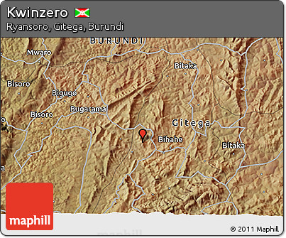 Satellite 3D Map of Kwinzero