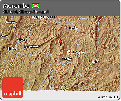Satellite 3D Map of Muramba