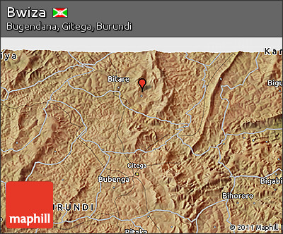 Satellite 3D Map of Bwiza