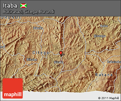Satellite 3D Map of Itaba