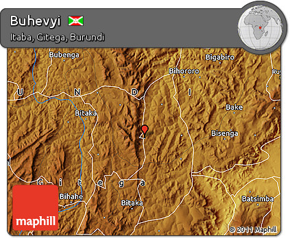 Physical Map of Buhevyi