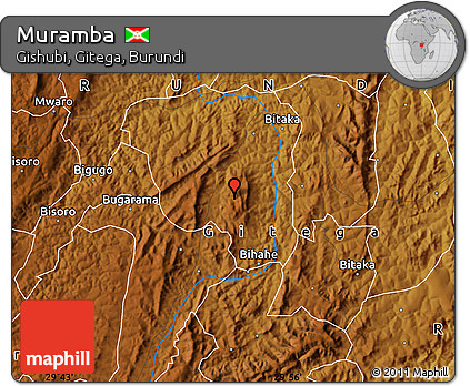 Physical Map of Muramba