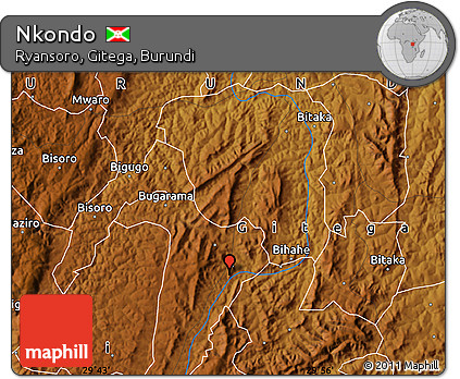 Physical Map of Nkondo