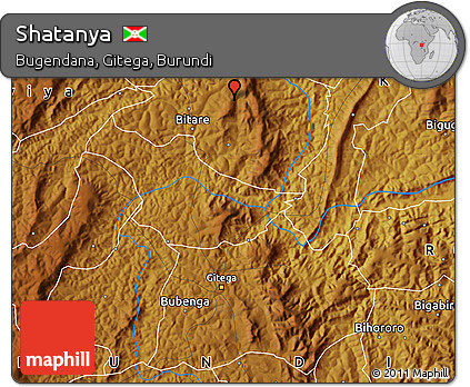 Physical Map of Shatanya