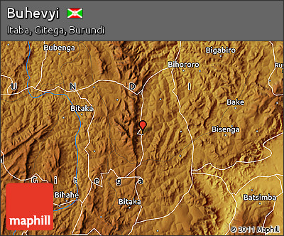 Physical Map of Buhevyi