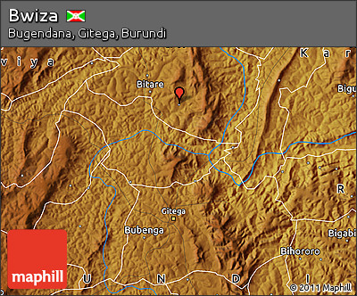 Physical Map of Bwiza