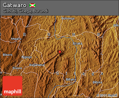 Physical Map of Gatwaro