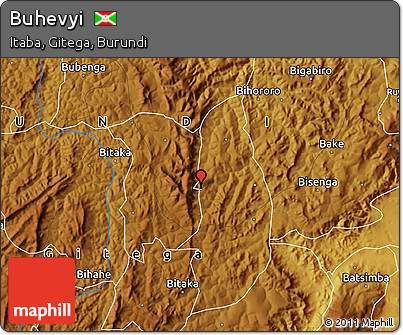 Physical Map of Buhevyi