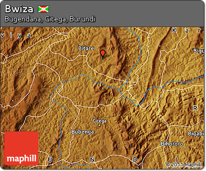 Physical Map of Bwiza