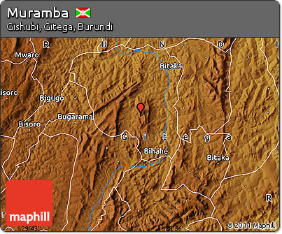 Physical Map of Muramba