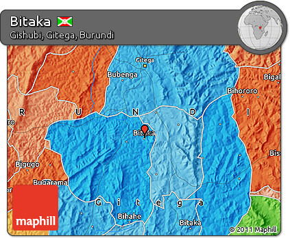 Political Map of Bitaka