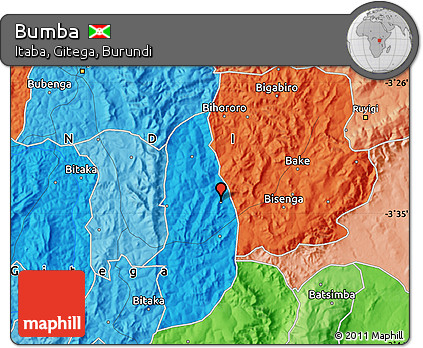 Political Map of Bumba