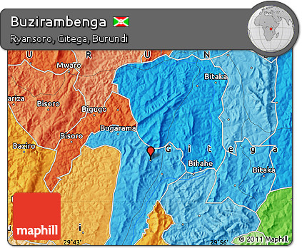 Political Map of Buzirambenga