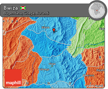 Political Map of Bwiza