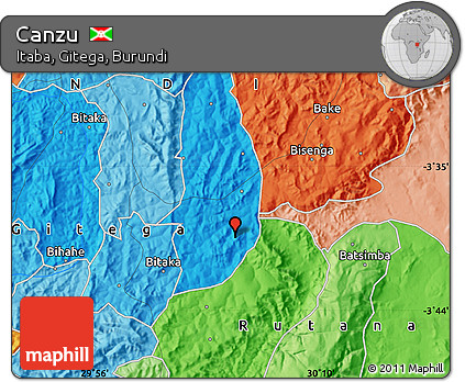Political Map of Canzu